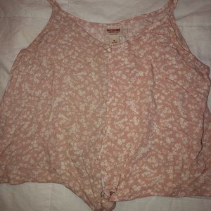 Target cropped tank top